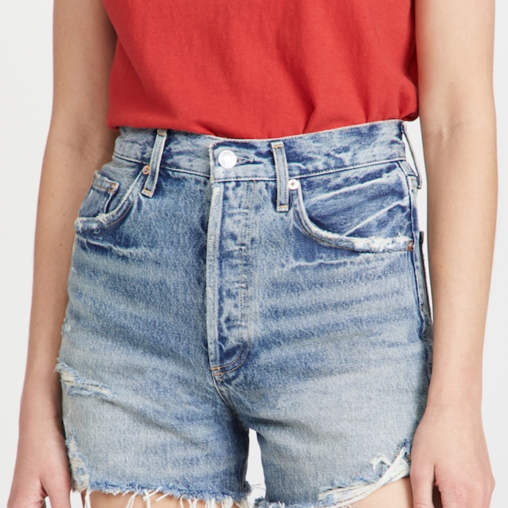 AGOLDE Dee Ultra High Rise Shorts